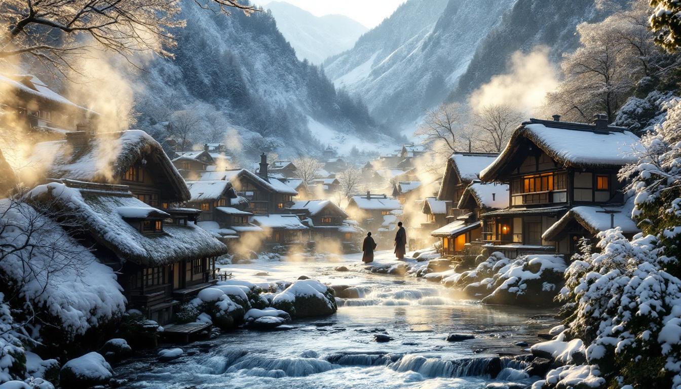 Shirakawa-go : ce village japonais garde le secret d’éveil le plus puissant
